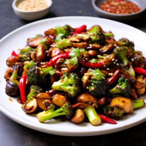 Kung Pao Brussels Sprouts